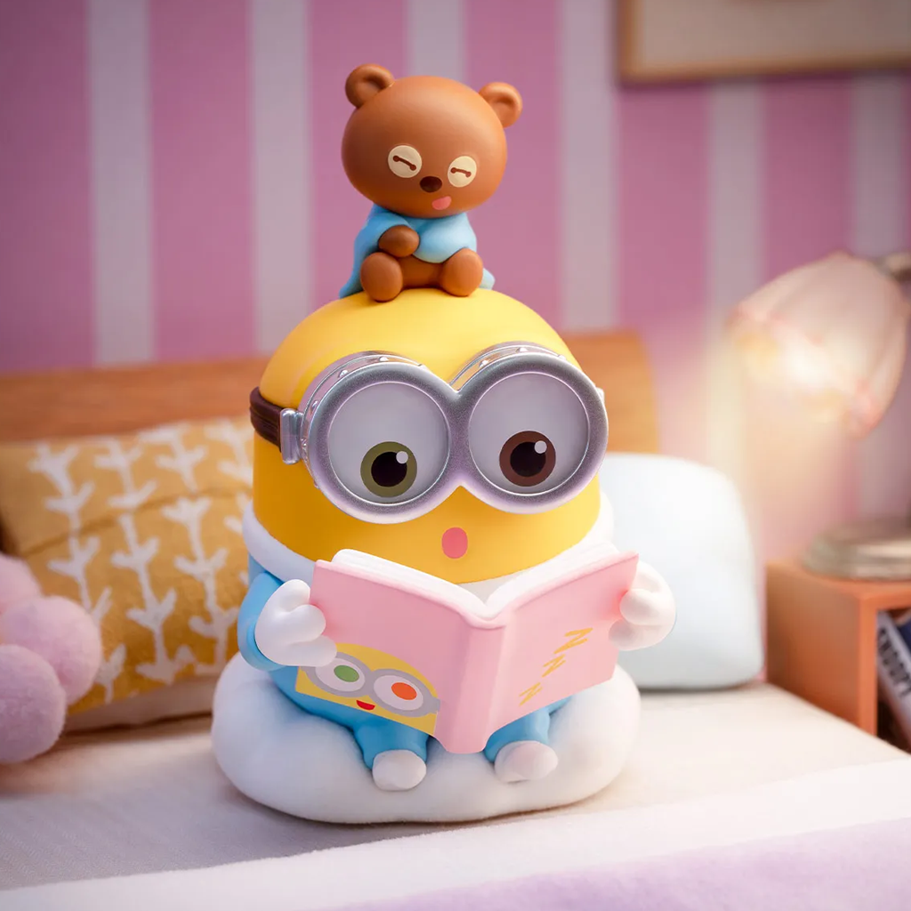 POP MART Minions Bedtime Stories by Bob and Tim Series Figures Blind Box
