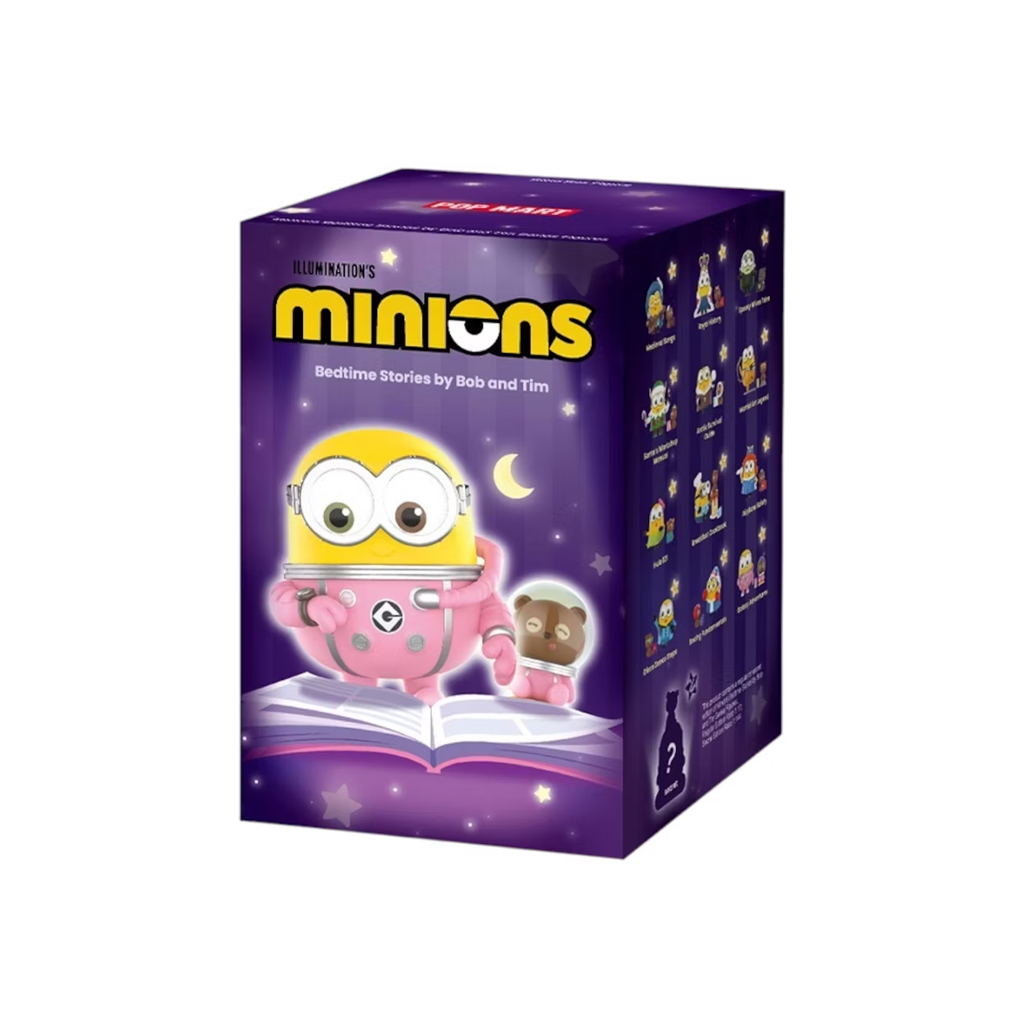 POP MART Minions Bedtime Stories by Bob and Tim Series Figures Blind Box