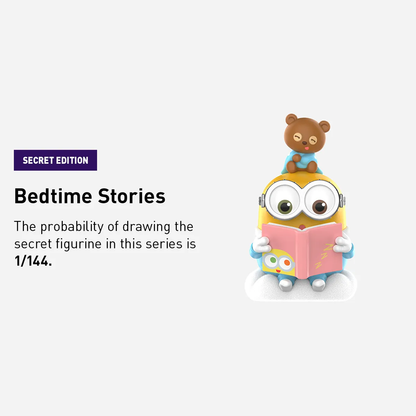 POP MART Minions Bedtime Stories by Bob and Tim Series Figures Blind Box