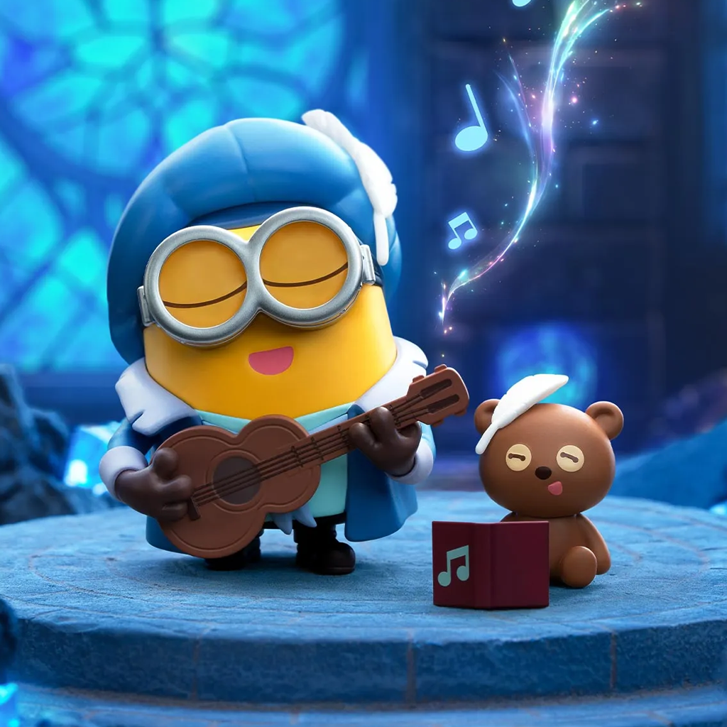 POP MART Minions Bedtime Stories by Bob and Tim Series Figures Blind Box