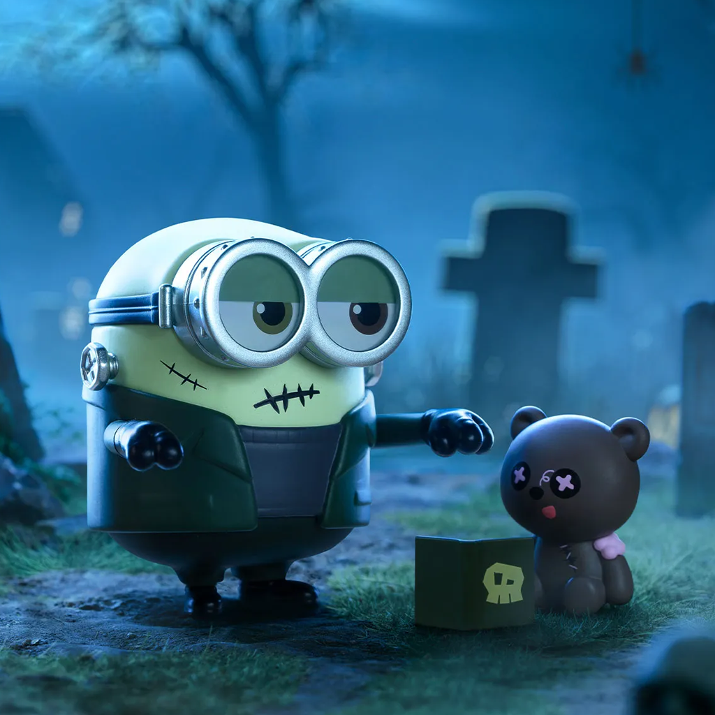 POP MART Minions Bedtime Stories by Bob and Tim Series Figures Blind Box