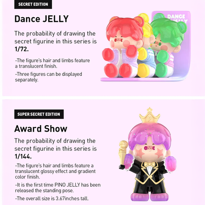 POP MART PINO JELLY Star Project Series Figures Blind Box