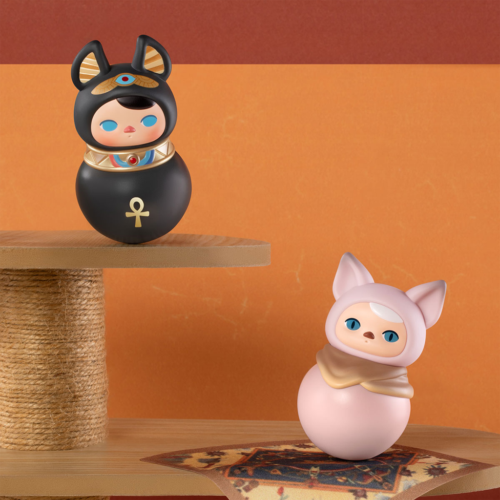 POP MART PUCKY Roly-Poly Kitty Series Figures Blind Box