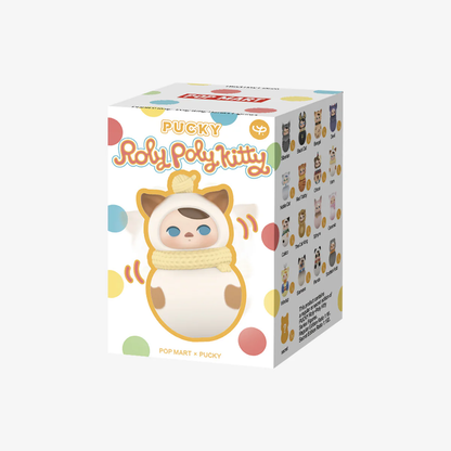 POP MART PUCKY Roly-Poly Kitty Series Figures Blind Box