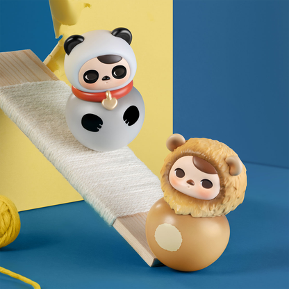 POP MART PUCKY Roly-Poly Kitty Series Figures Blind Box