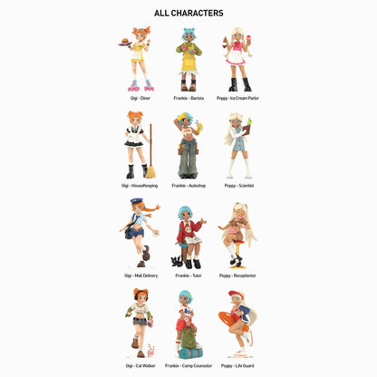 POP MART Peach Riot Rush Hour Series Figures Blind Box