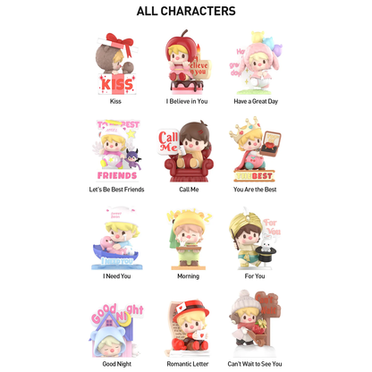 POP MART Sweet Bean The Language of Love Series Figures Blind Box