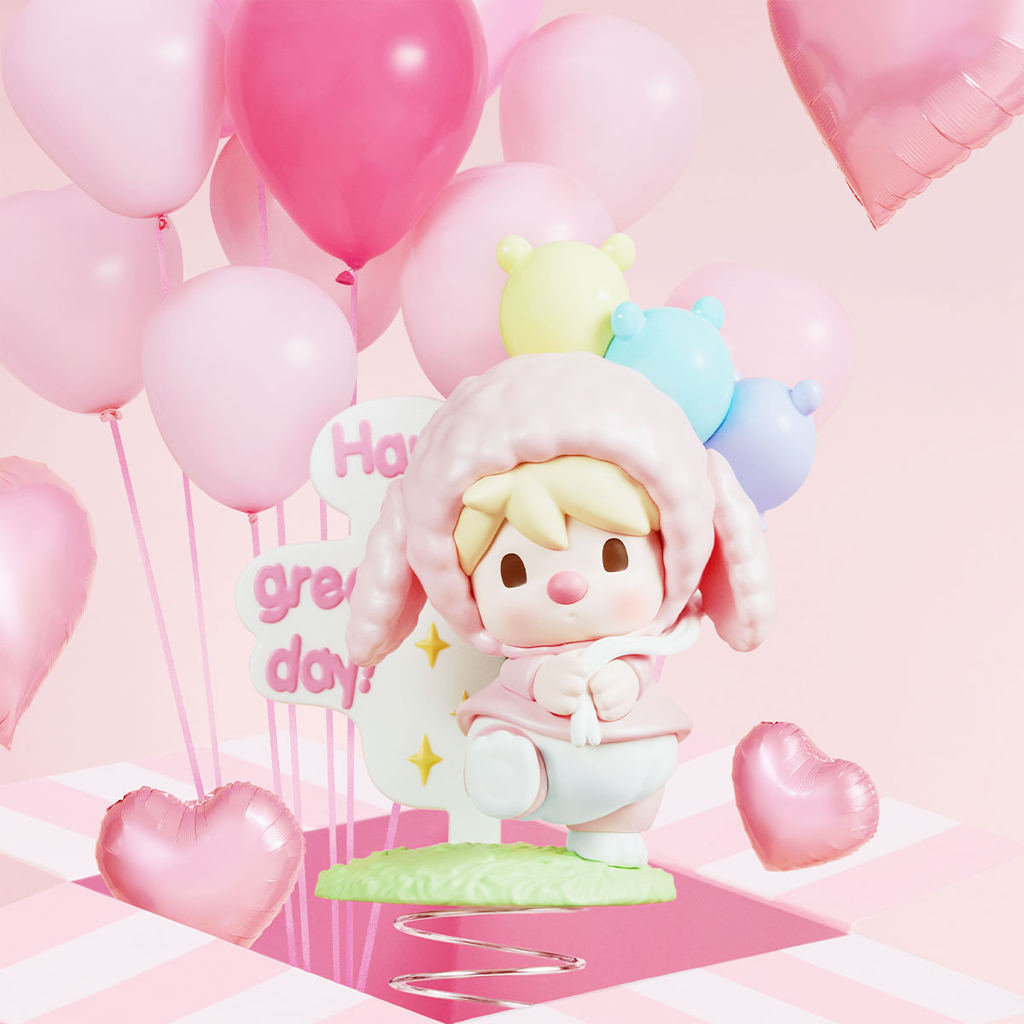 POP MART Sweet Bean The Language of Love Series Figures Blind Box