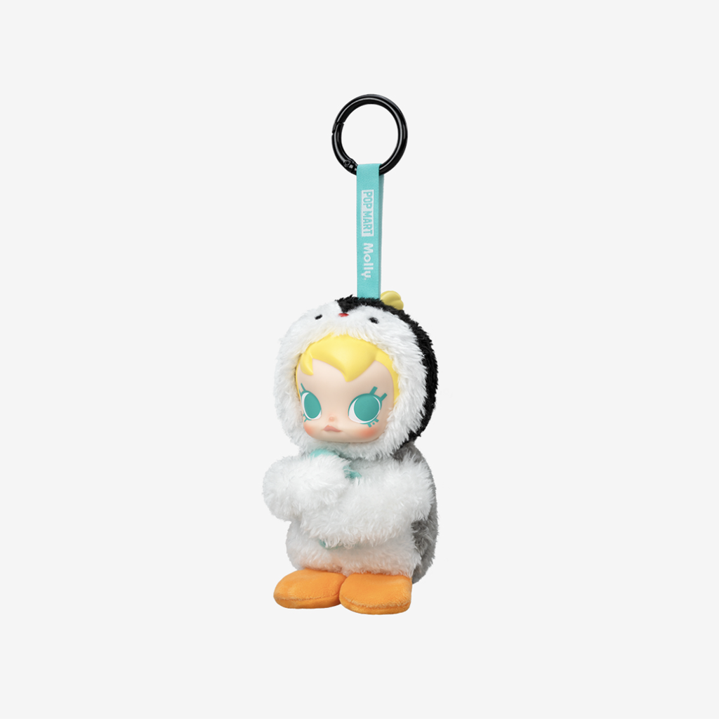 POP MART Baby Molly × Pingu Happy Fishing Series-Vinyl Plush Pendant Blind Box