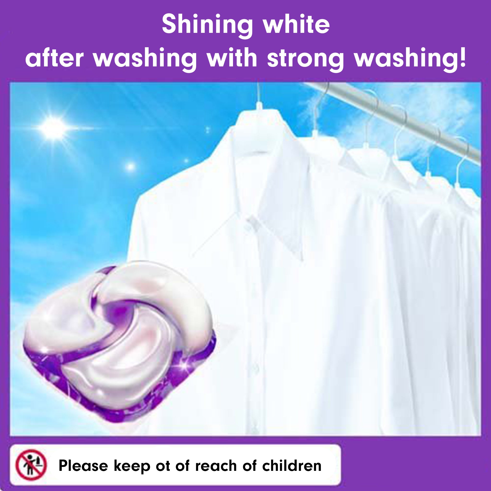 P&amp;G ARIEL 4D Laundry Detergent Lavender &amp; Floral Garden 11pcs