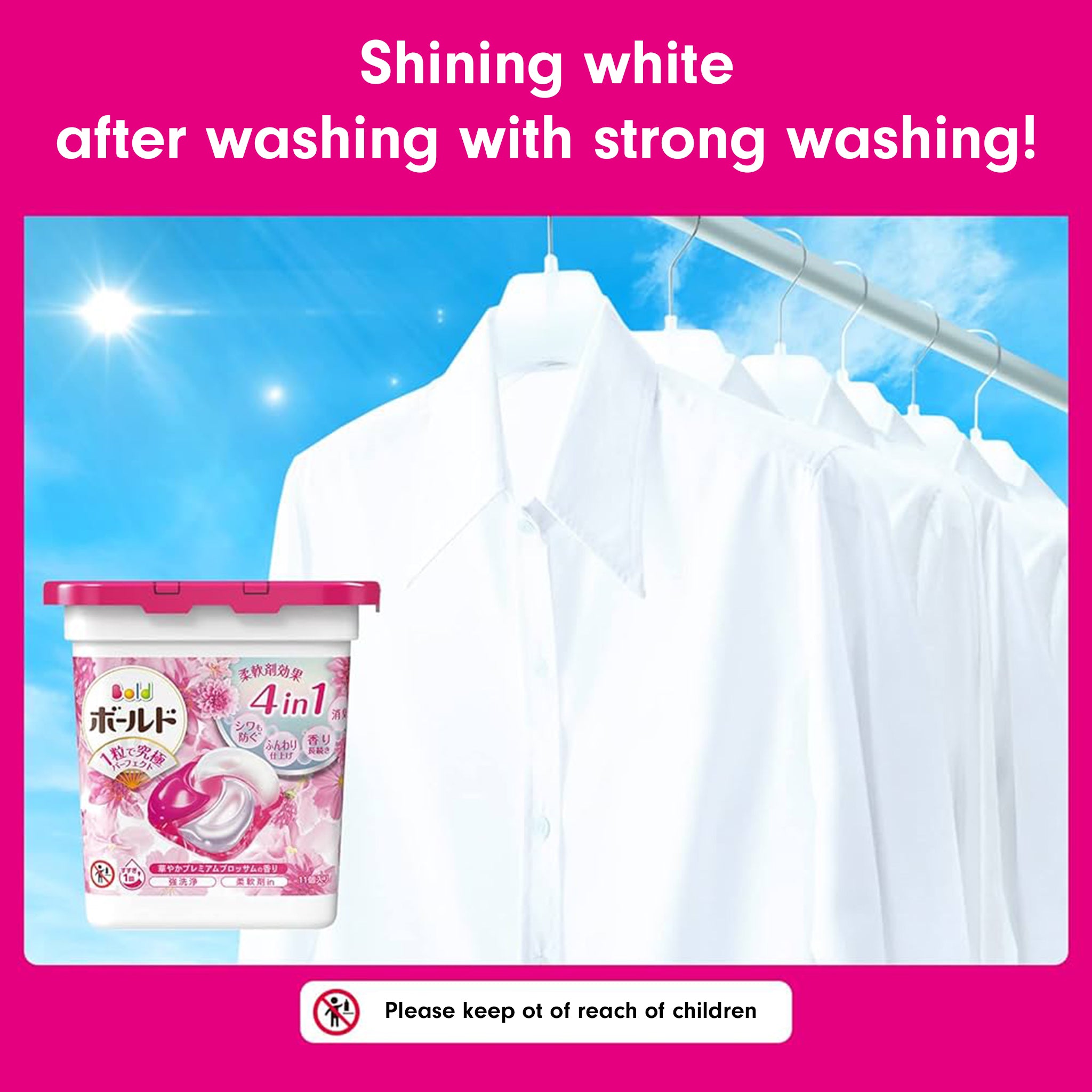 P&amp;G Bold Gel Ball 4D Premium Blossom 11pcs