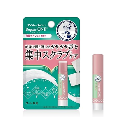 ROHTO Mentholatum Repair One Exfoliating Lip Unscented 3.6 g
