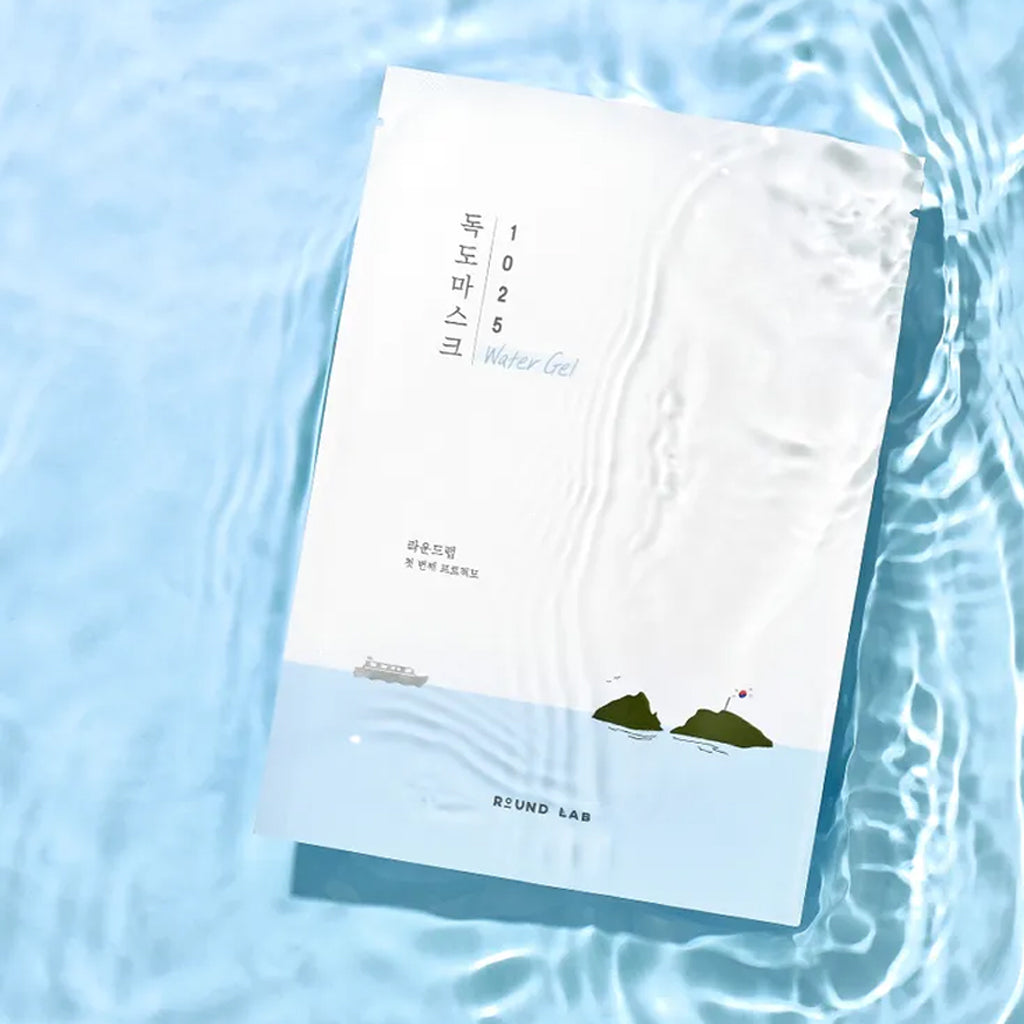 ROUND LAB 1025 Dokdo Hydrating Water Gel Mask 18 pcs
