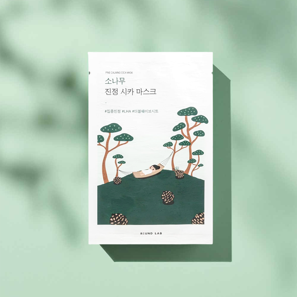 ROUND LAB Pine Calming Cica Mask 1pc