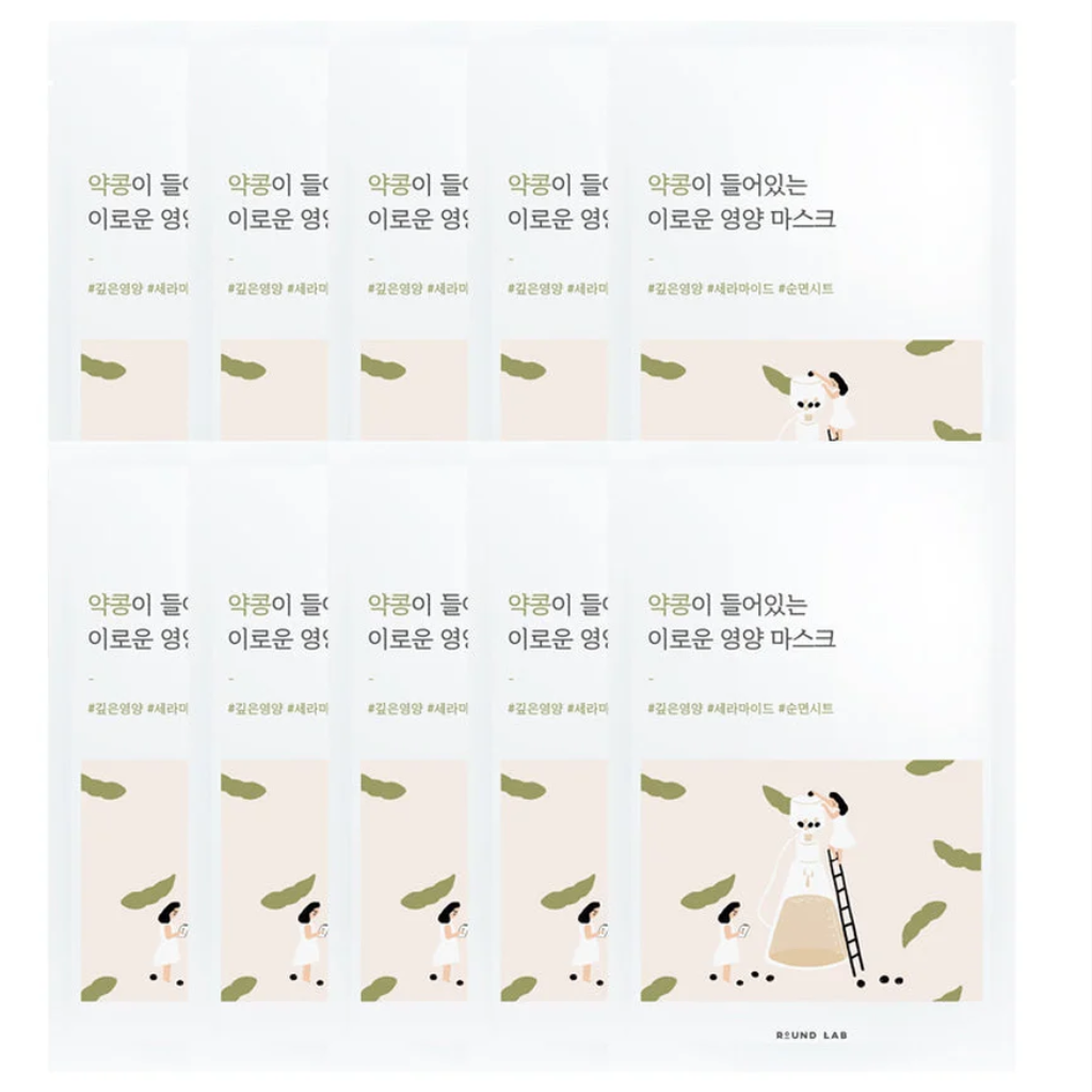 ROUND LAB Soybean Nourishing Mask Sheet Pack