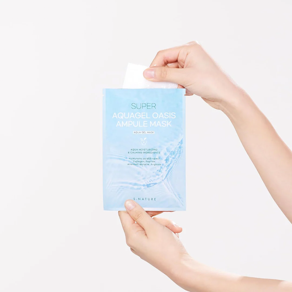 S.NATURE Super Aqua Gel Oasis Ampule Mask 5pcs