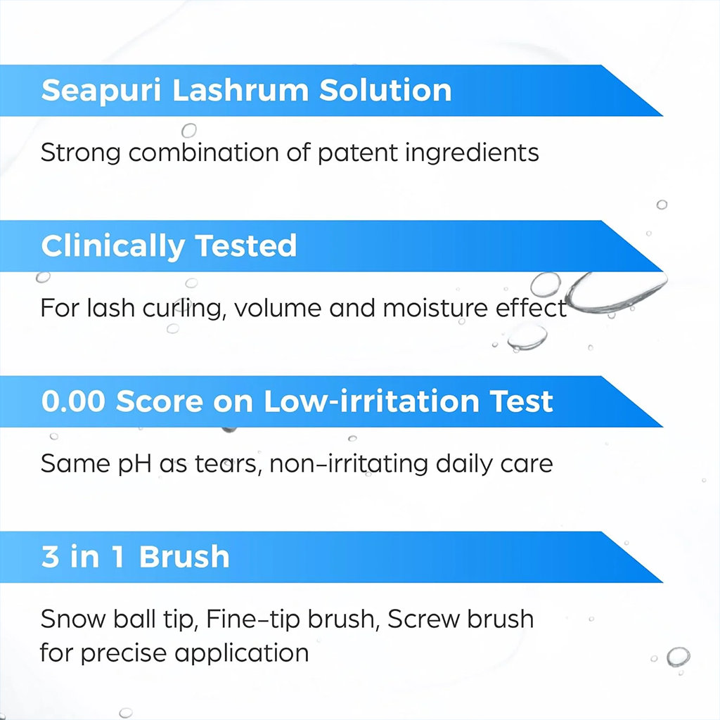SEAPURI Lashrum Eyelash Enhancing Serum 10g