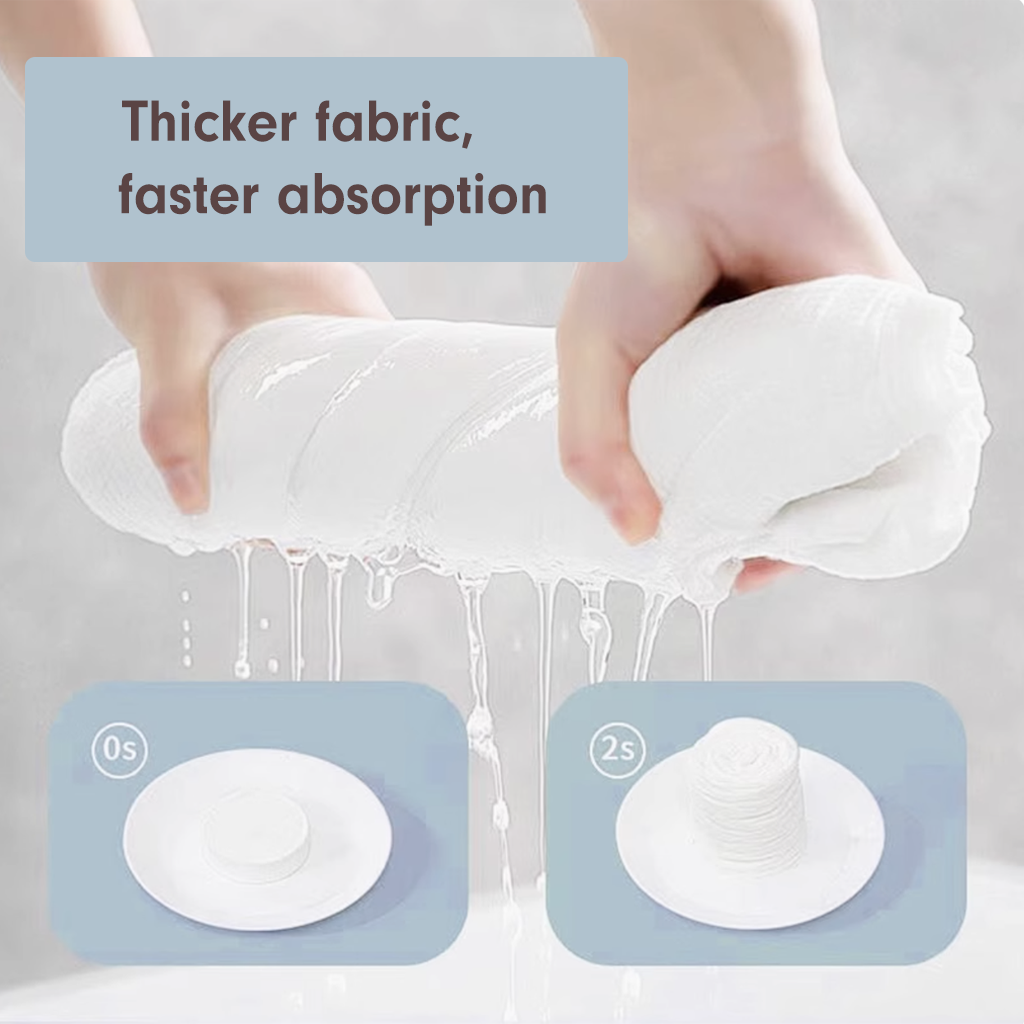 SHINO 一次性压缩毛巾洗脸巾 50 片