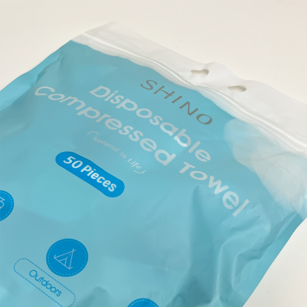 SHINO 一次性压缩毛巾洗脸巾 50 片