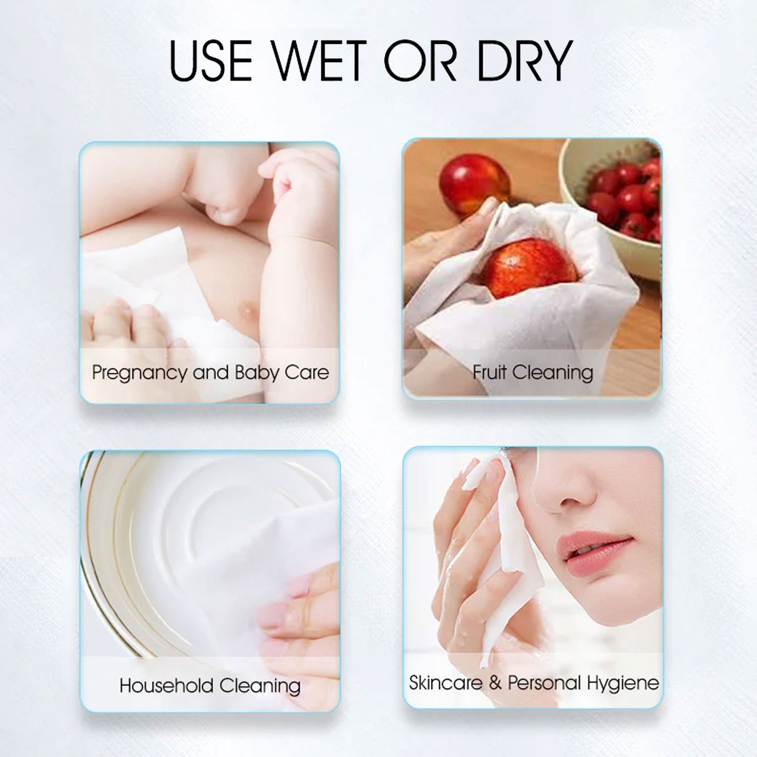 SHINO 高级护理棉柔巾