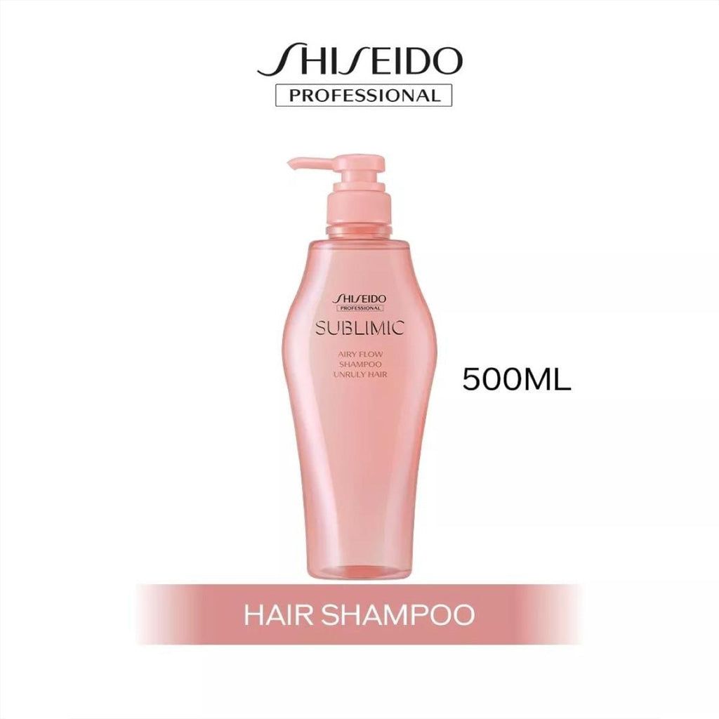 SHISEIDO Sublimic Airy Flow Shampoo Unruly Hair 500 ml