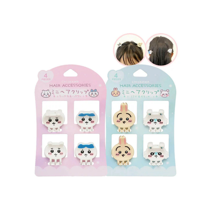 SHOBIDO Chiikawa 迷你发夹套装 4个