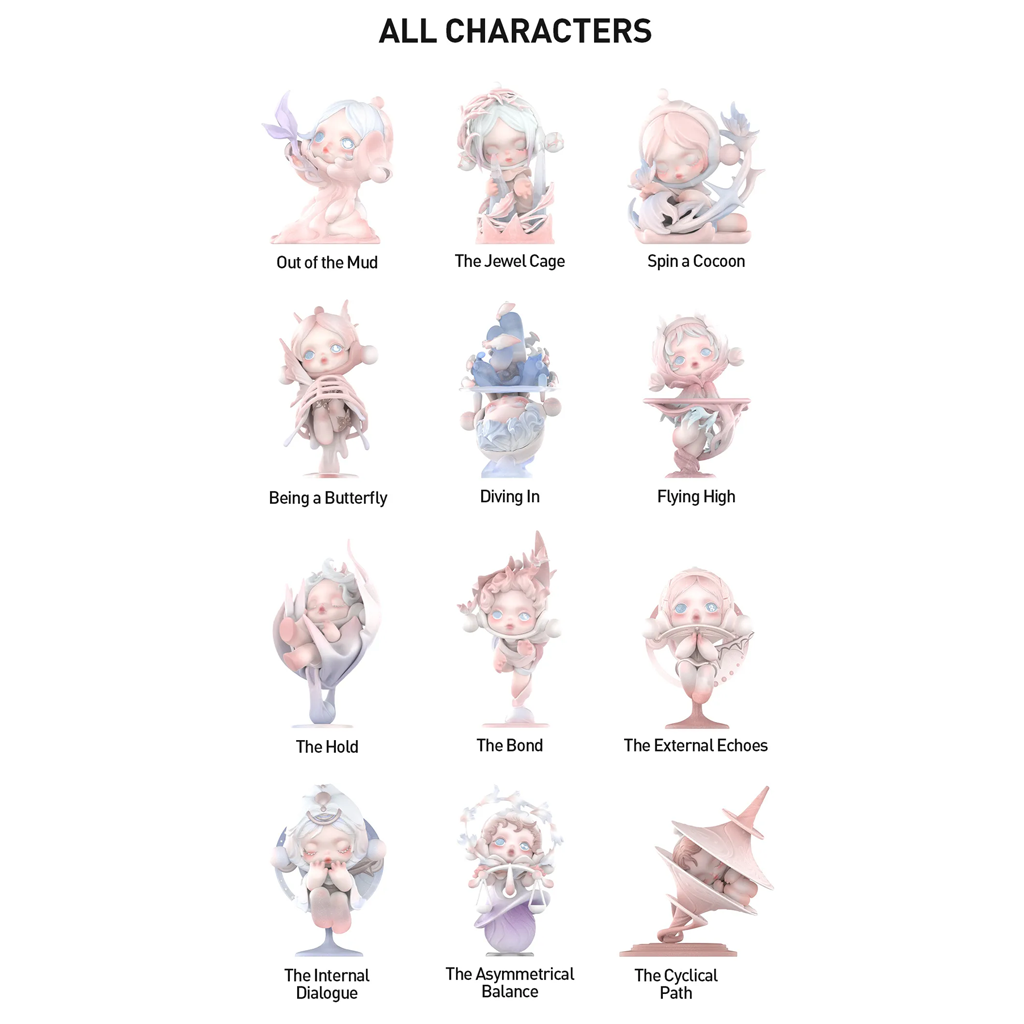 POP MART SKULLPANDA The Paradox Series Figures Blind Box