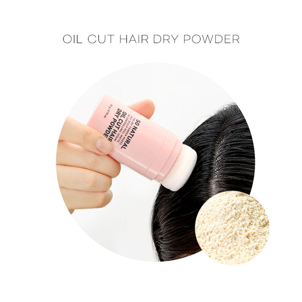 SO NATURAL Oil Cut Hair Dry Powder 20g