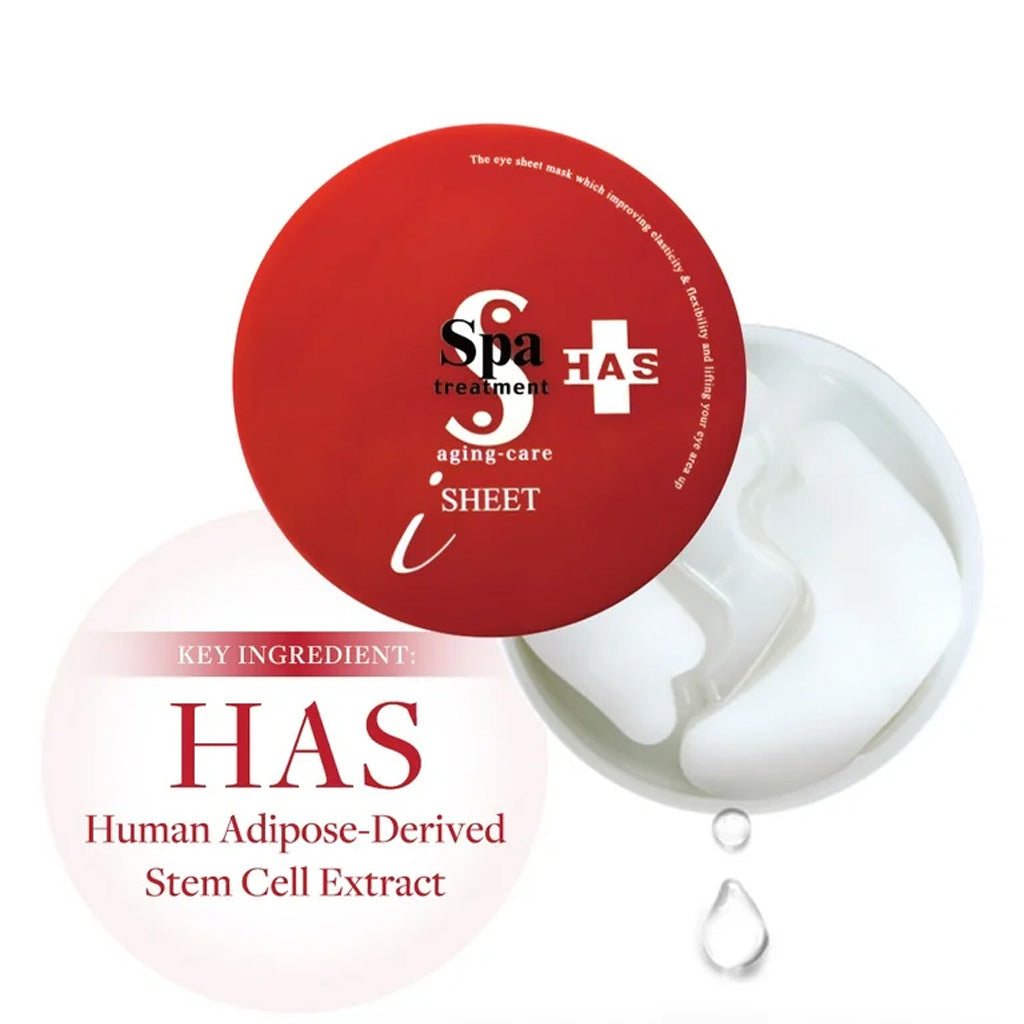 SPA Treatment HAS Stretch iSheet ExoSome Eye Mask 60pcs