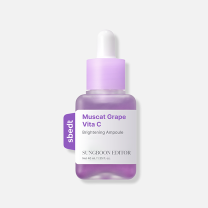 SUNGBOON EDITOR Muscat Grape Vita C Brightening Ampoule 40ml