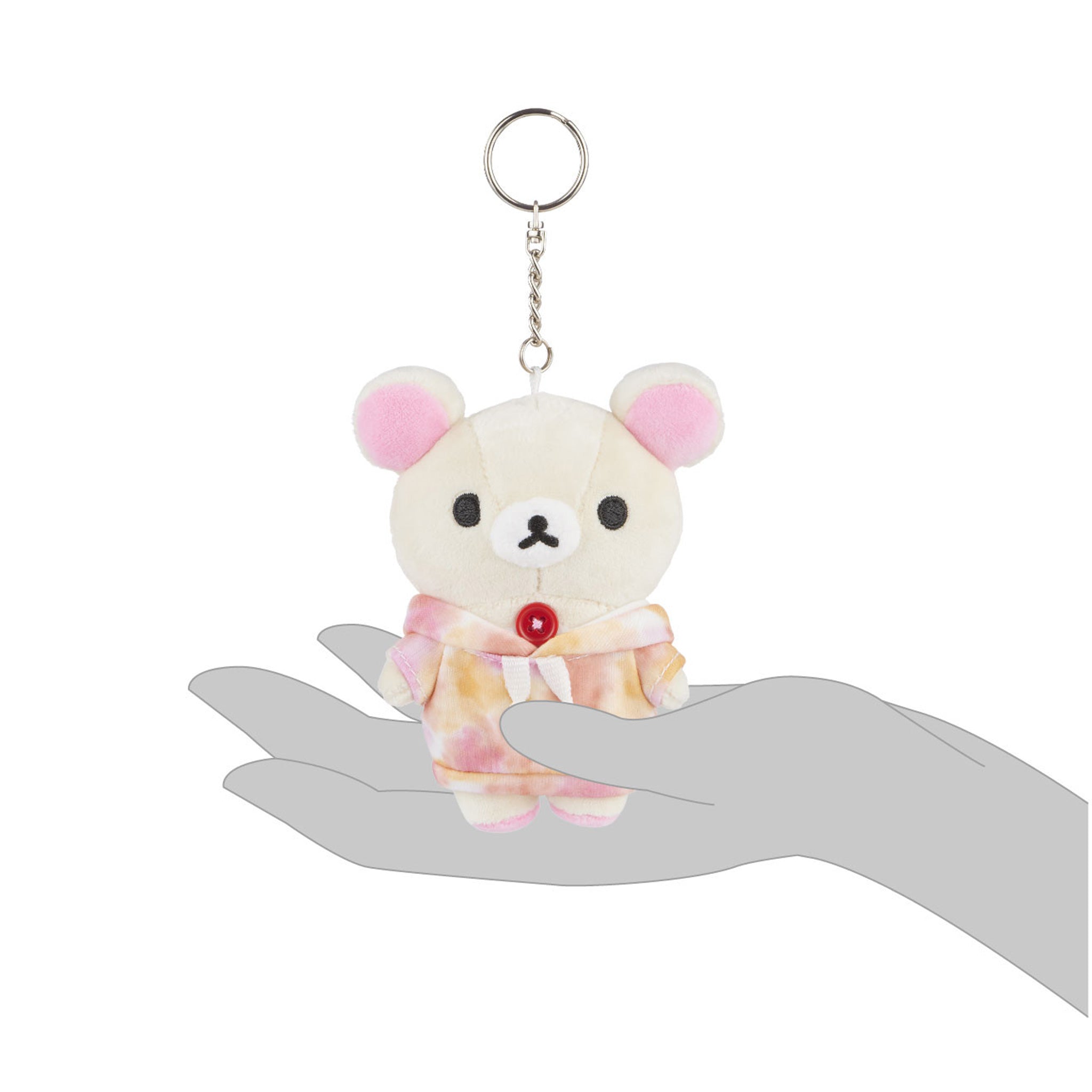 San-X Original Rilakkuma&Friend Streetwear Series Keychain Plush