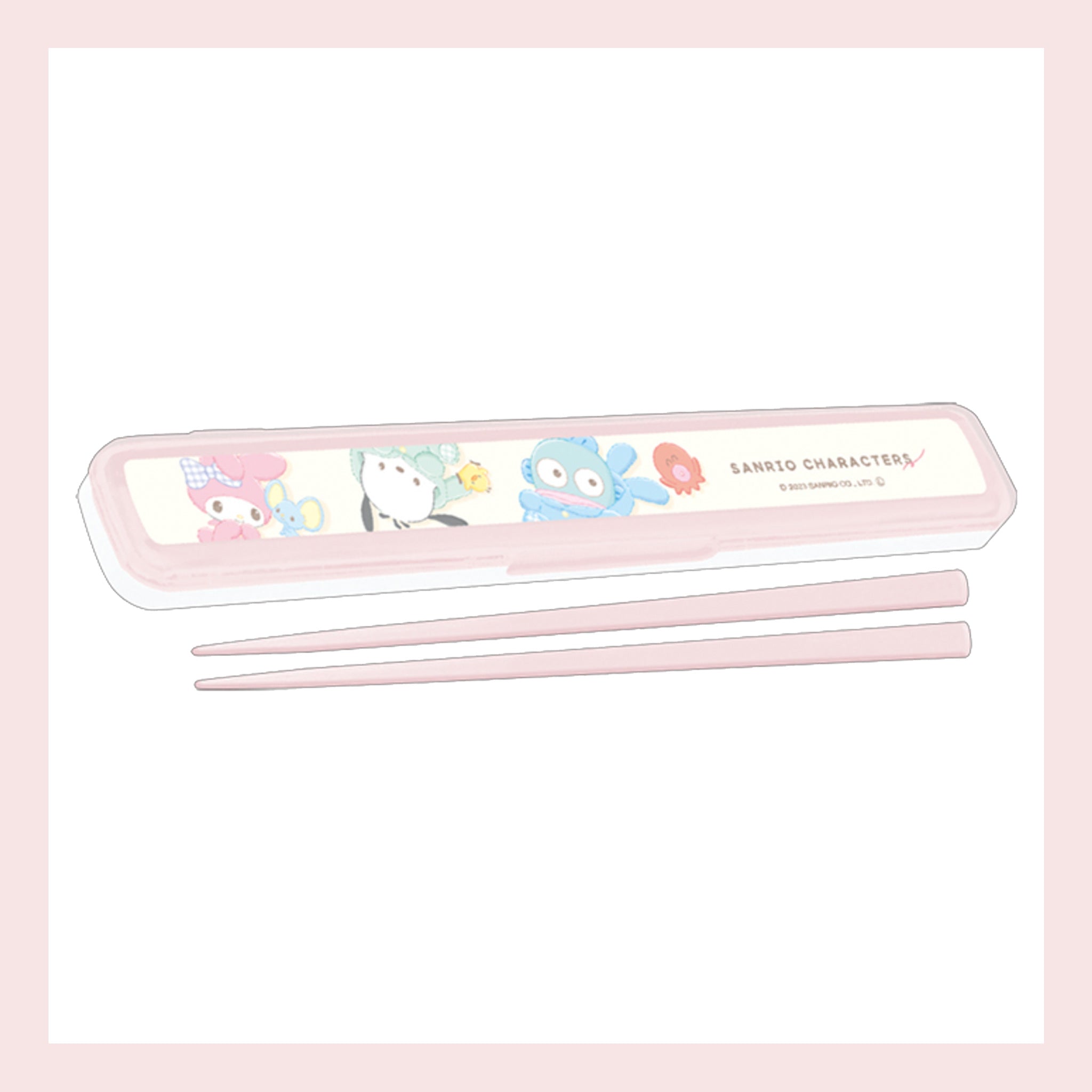 Sanrio Characters Chopsticks and Chopstick Case