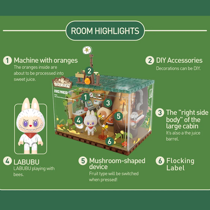 THE MONSTERS Forest Secret Base Series Blocks-Juice Maker
