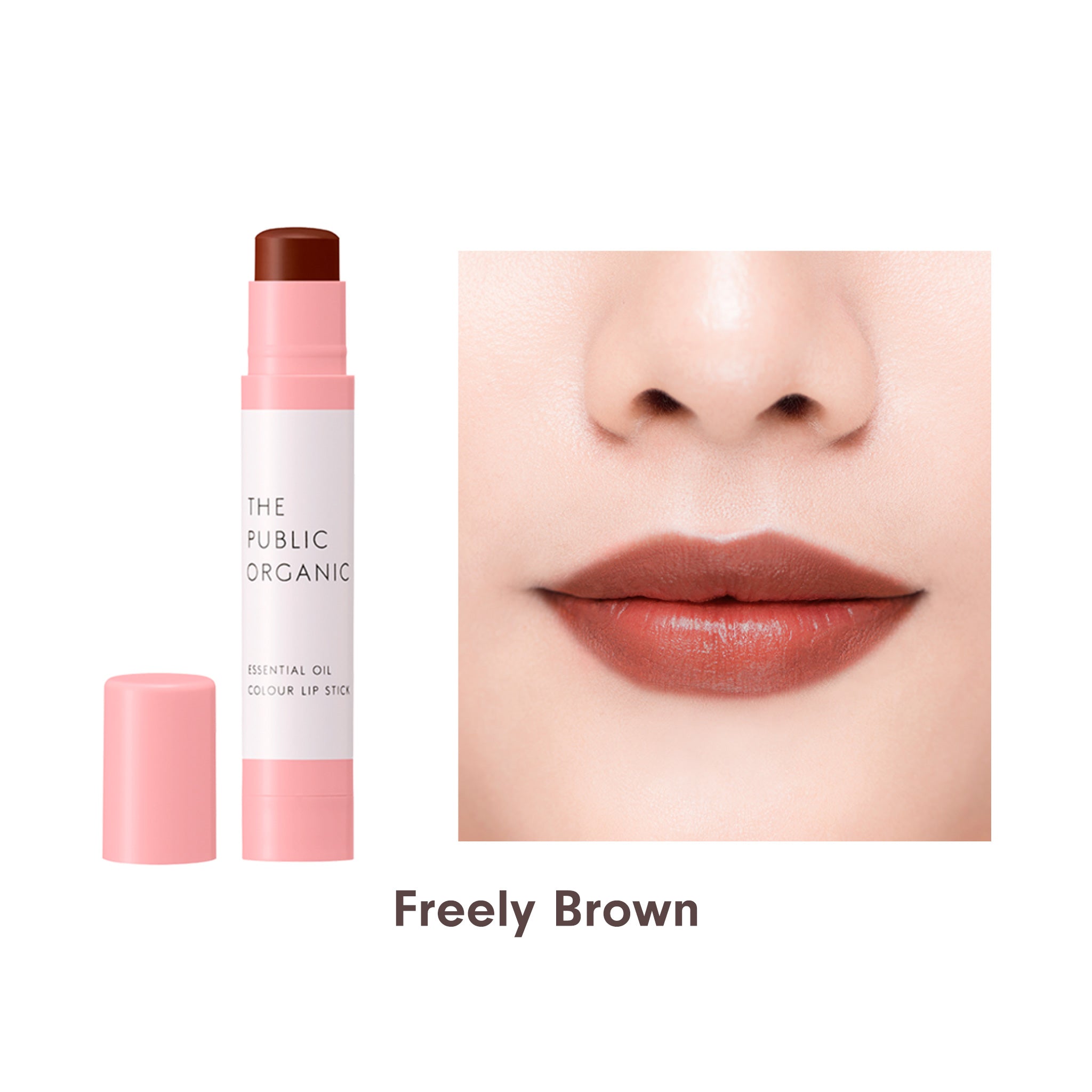 THE PUBLIC ORGANIC Essential Oil Color Lipstick