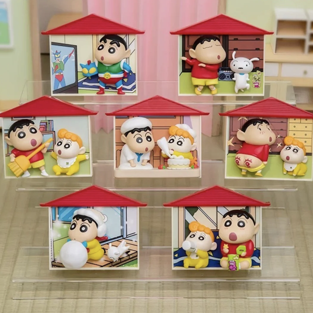 TOP TOY Crayon Shin-Chan Nohara Family Fridge Magnet Series  Blind Box