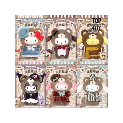 TOP TOY Sanrio Characters Afternoon Tea Plush Blind Box 1 pc