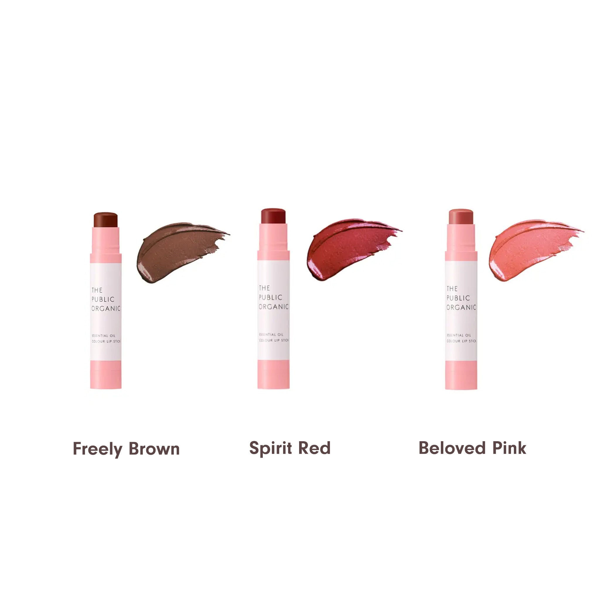THE PUBLIC ORGANIC Essential Oil Color Lipstick
