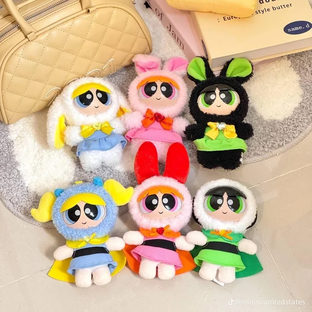 HUGKIS The Powerpuff Girls Plush Blind Box
