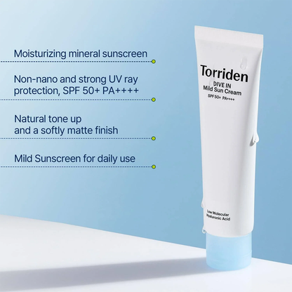 Torriden Dive-In Mild Sun Cream 60 ml