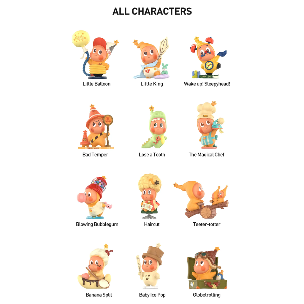 POP MART Twinkle Twinkle Be a Little Star Series Figures Blind Box