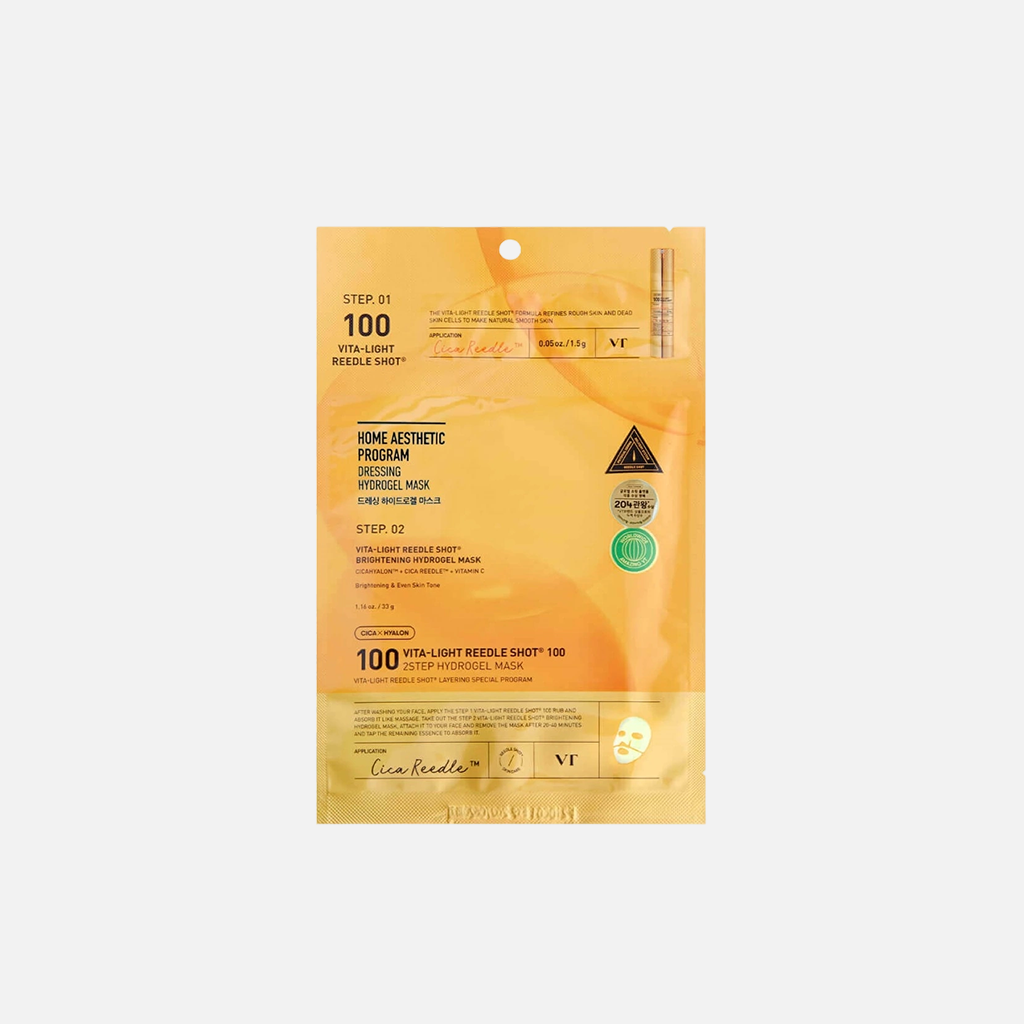VT Vita-Light Reedle Shot 100 2-Step Hydrogel Mask 1pc