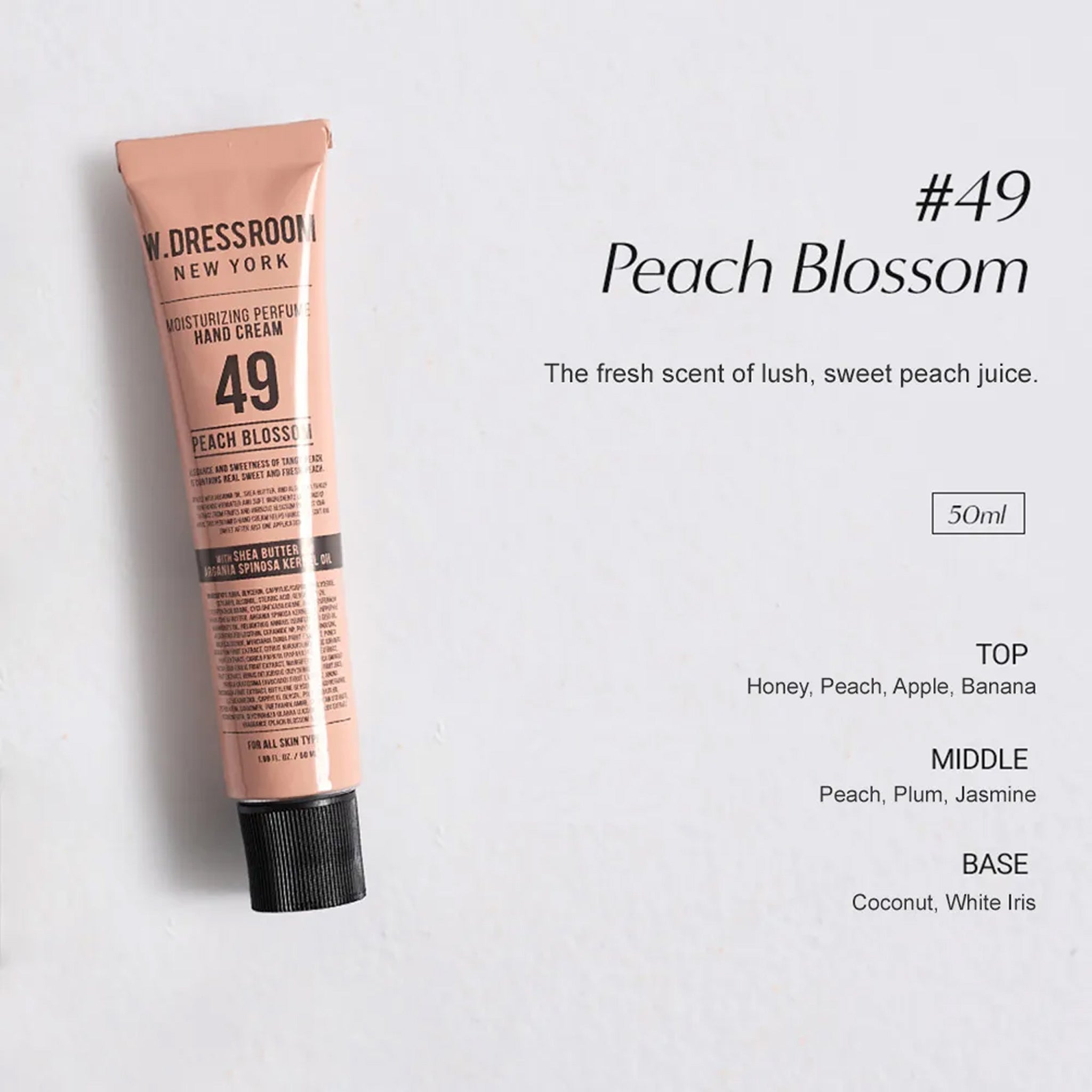 W.Dressroom Moisturizing Perfume Hand Cream 50ml