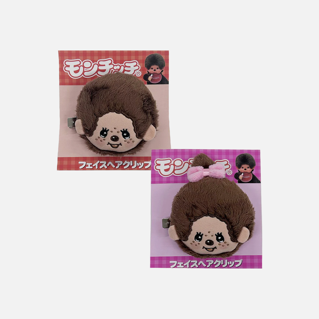 Aiplanning Monchhichi Head Hair Clip 1 pc