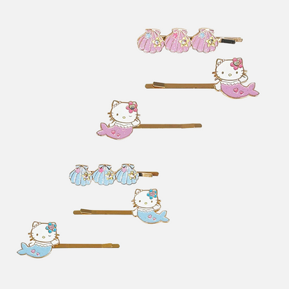 NIC Sanrio Hello Kitty Hairpin Set Mermaid 3 pcs