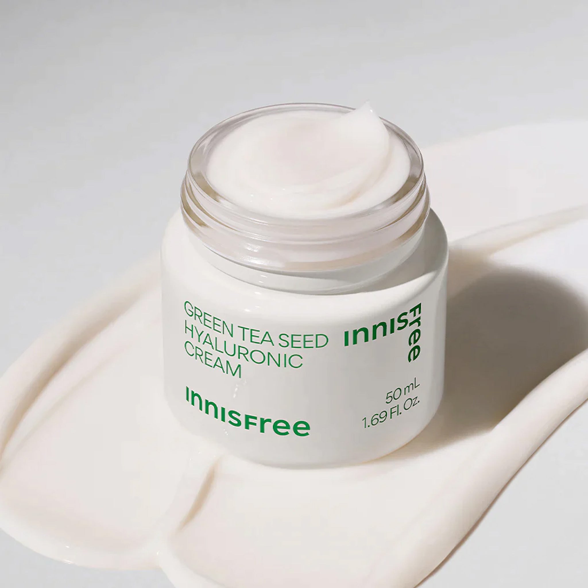 innisfree 悦诗风吟绿茶籽玻尿酸保湿霜 50ml