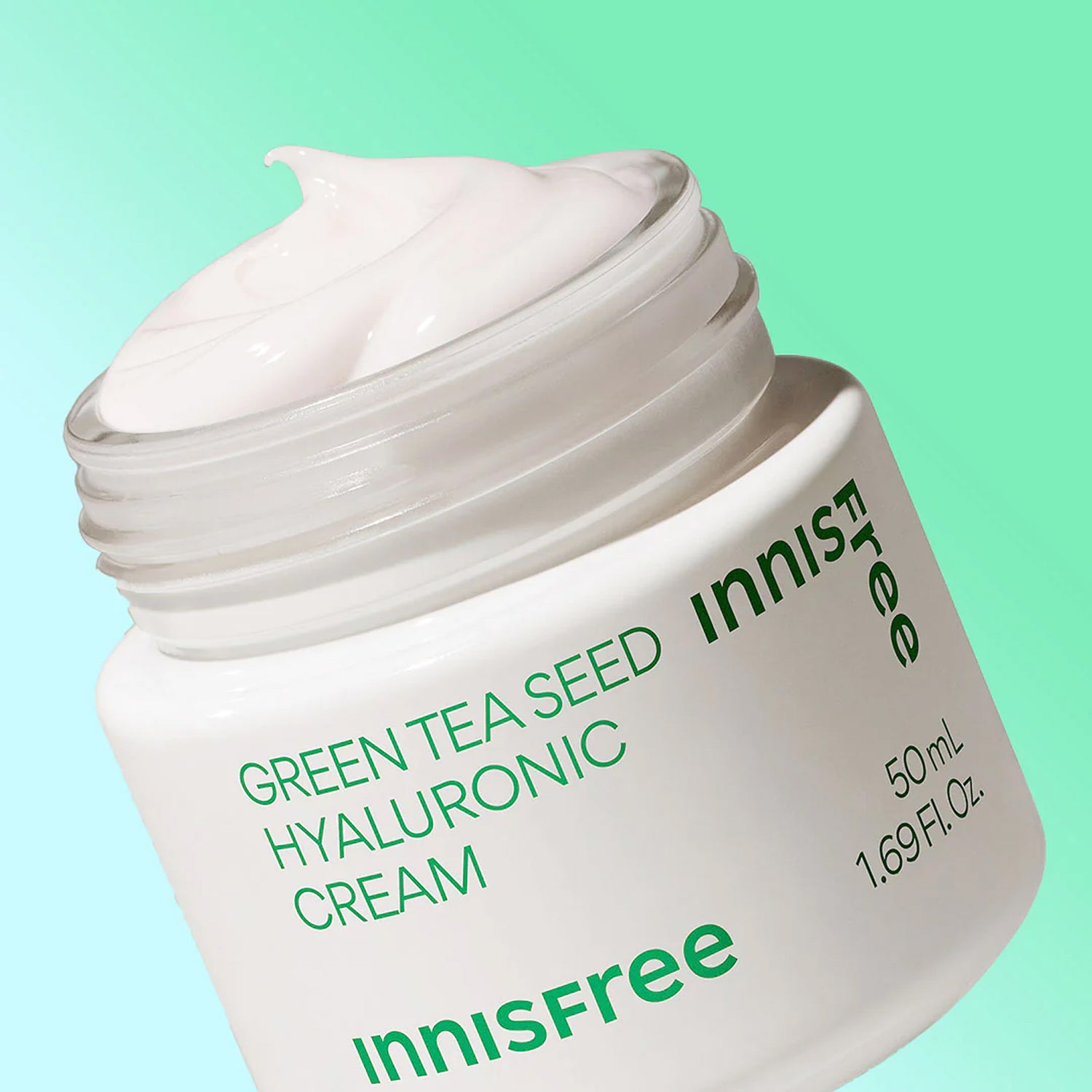 innisfree 悦诗风吟绿茶籽玻尿酸保湿霜 50ml