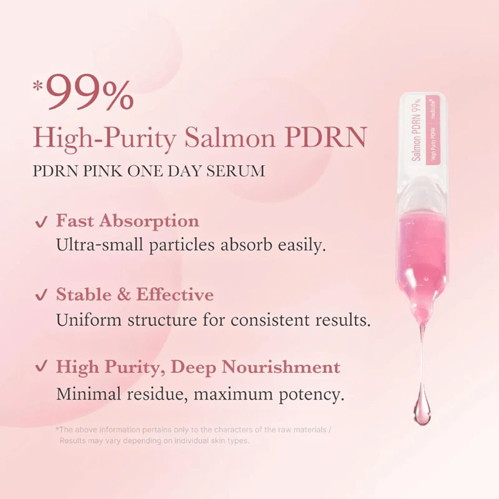 medicube PDRN Pink One Day Serum Set 1.5 ml x 10 pcs – LAMOUR