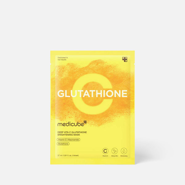 medicube Deep Vita Glutathione Mask 1 pc  LAMOUR Beauty & Life