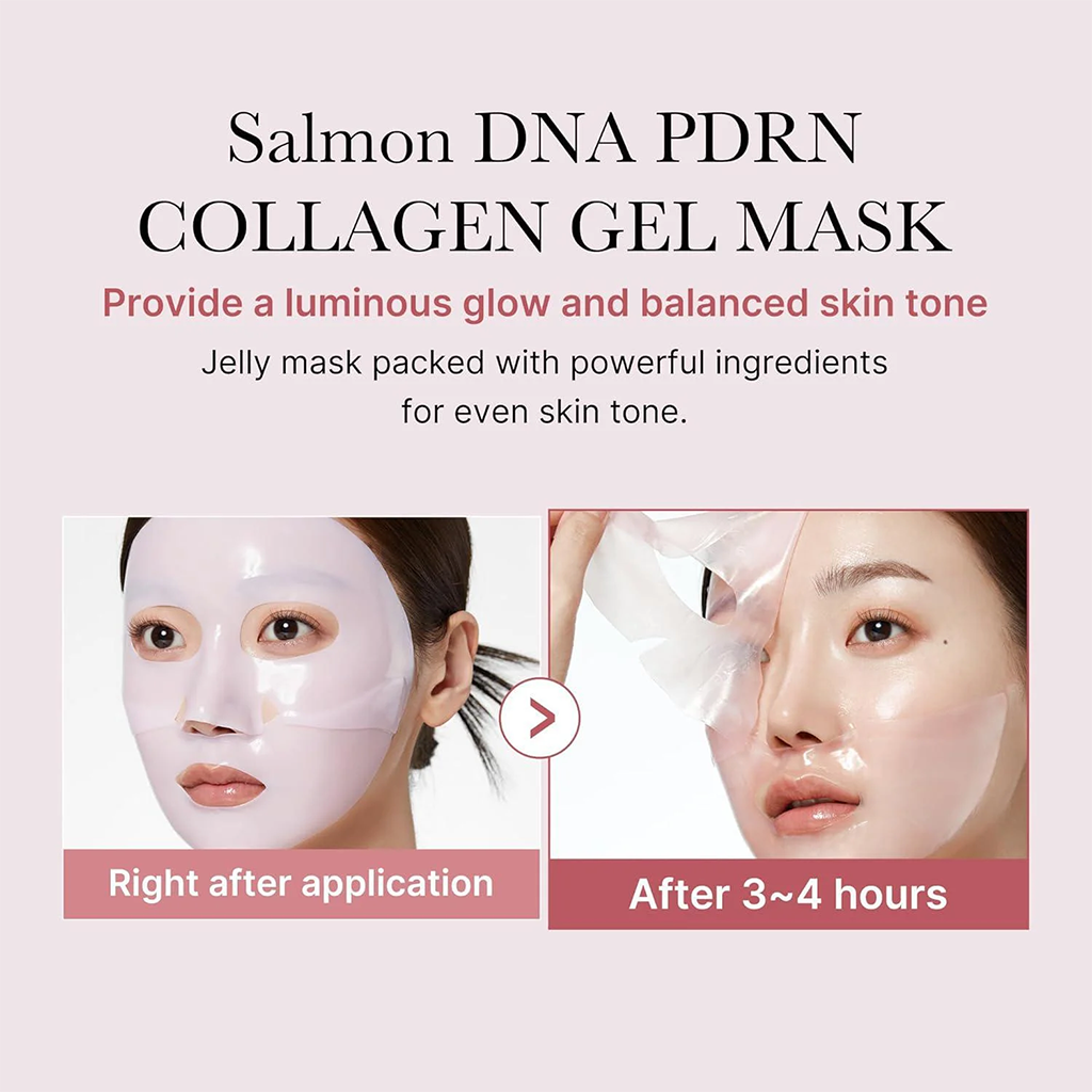 medicube PDRN Pink Collagen Gel Mask 4pcs