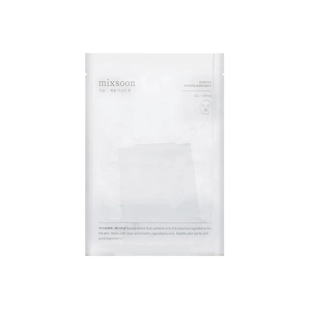 mixsoon 积雪草舒缓面膜 5片